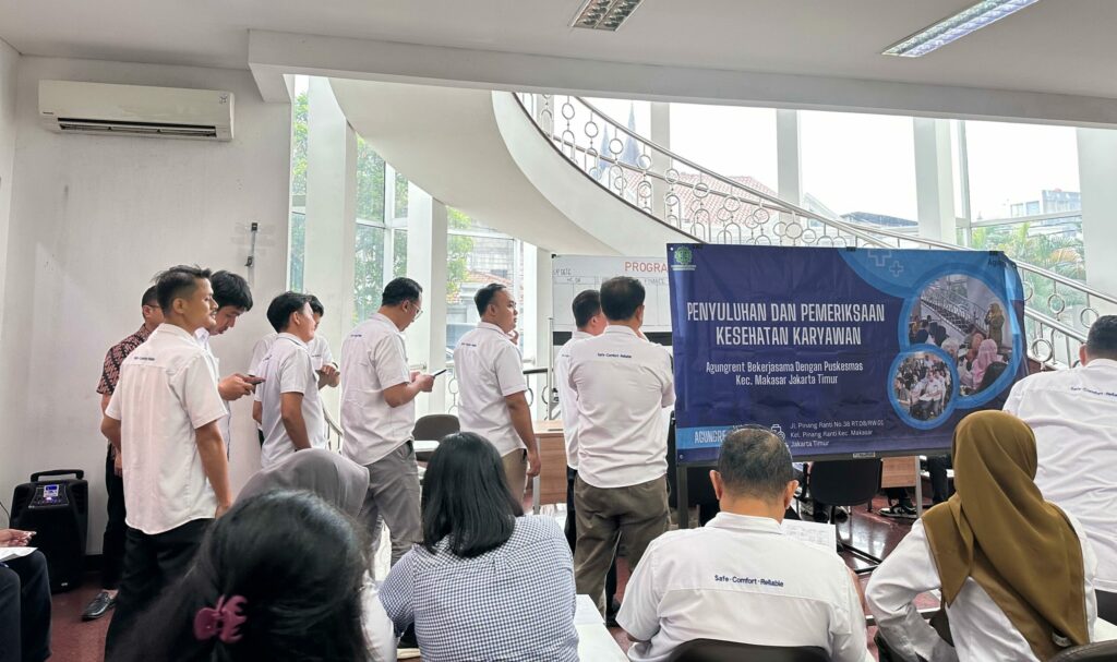 Penyuluhan dan Pemeriksaan Rutin Karyawan Agungrent