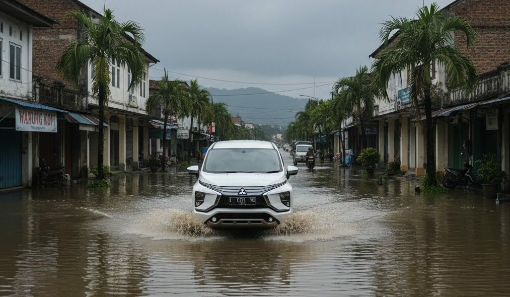 Jangan Nekat! Ini Risiko Fatal Menerobos Banjir dengan Mobil